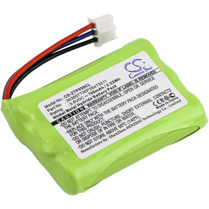 ZTE langattoman puhelimen WP650 / WP850 yhteensopiva akku 700mAh