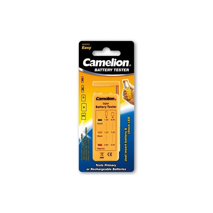 Camelion BT-0503 Paristojen ja akkujen testaaja