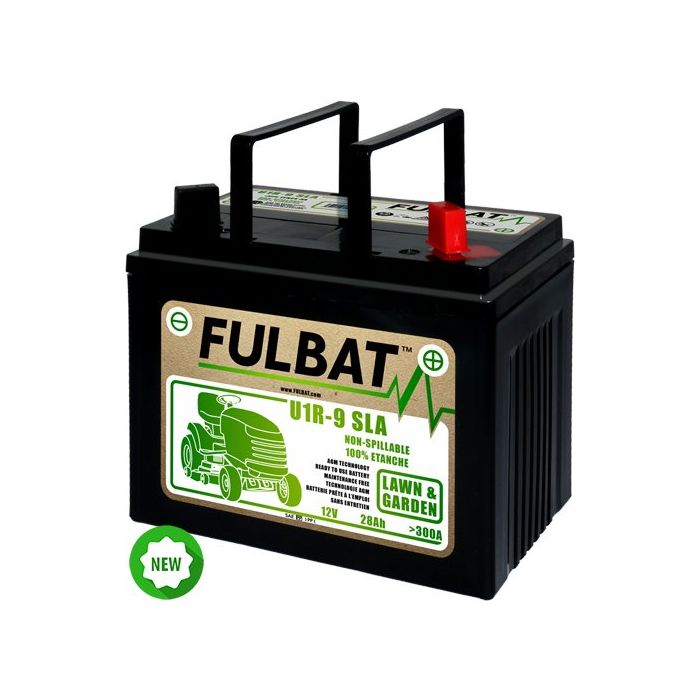 Fulbat U1R-9 AGM 12V 28Ah 300CCA ajettavan ruohonleikkurin akku