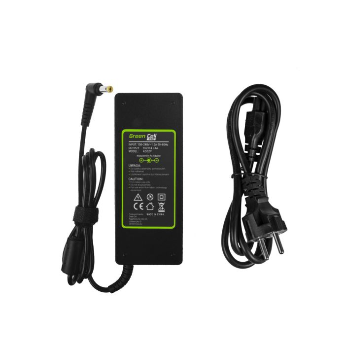 Green Cell Acer 90W laturi 19V 4,74A - Liitin 5,5 x 1,7 mm