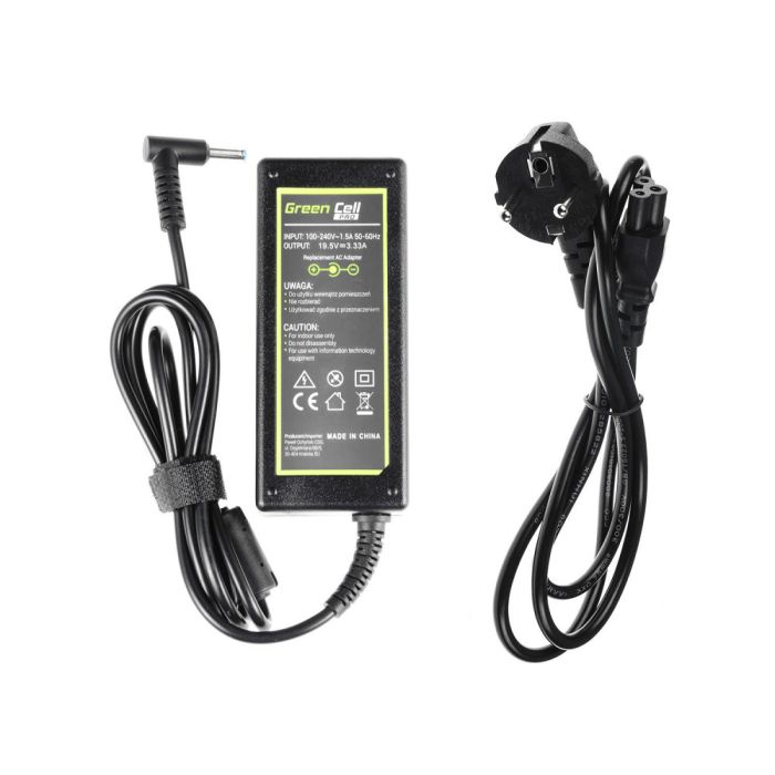 Green Cell HP Laturi 4.5 x 3.0 mm - 65W - 19.5V - 3.33A