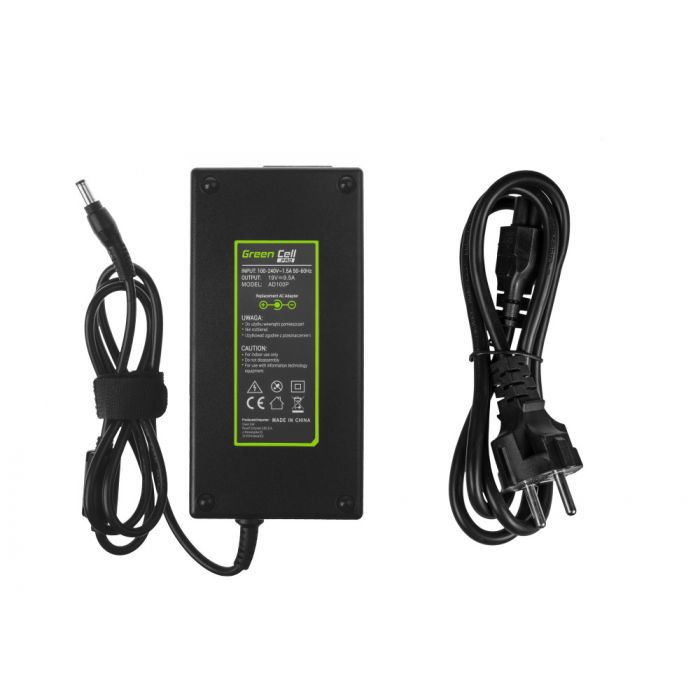 Green Cell 180W Asus & MSI Laturi 19V 9.5A - Liitin 5.5*2.5