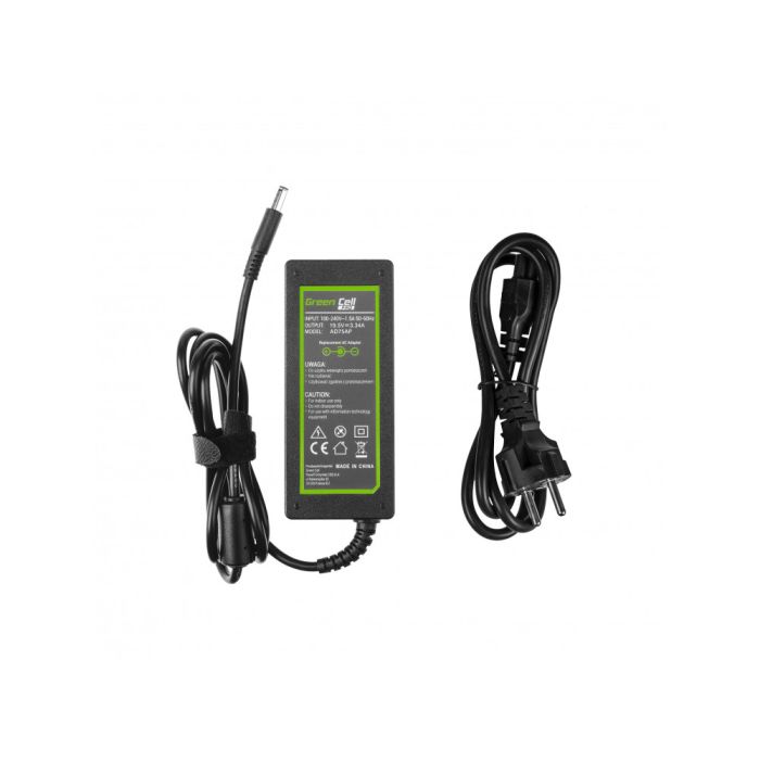 Green Cell 65W Dell Laturi 19.5V 4.62A - Liitin 4,5*3,0