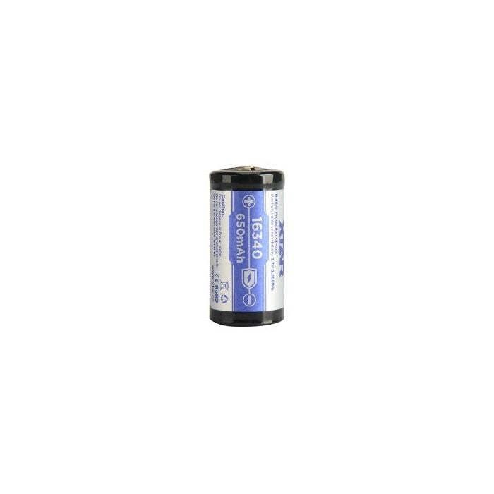 XTAR 16340 3.7 V Akku 650 mAh suojapiirillä 