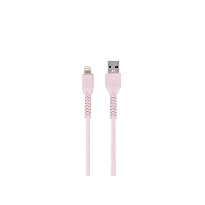 Maxlife MXUC-04 USB - Lightning Kaapeli 1m 3A - Pinkki
