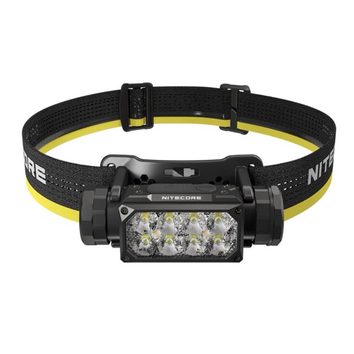 Nitecore HC65 UHE Otsalamppu – 2000 lm, 222 m kantama, USB-C ladattava, valkoinen ja punainen valo