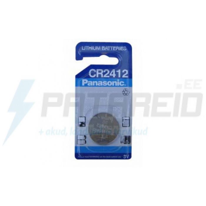 Panasonic CR2412 litium nappiparisto Panasonic CR2412 litium nappiparisto