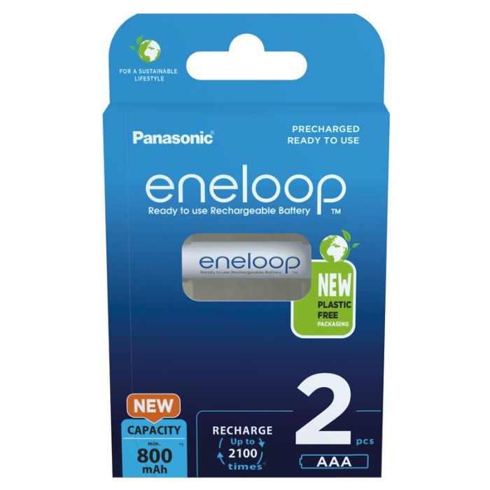 Panasonic Eneloop R03 / AAA BK-4MCDE/2BE Akkuparisto 800 mAh - 2kpl