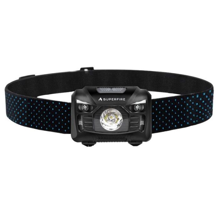 Superfire HL06 otsavalo 500lm - USB