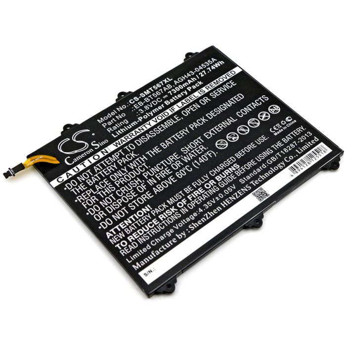 Samsung Galaxy Tab E 9.6 XLTE Tabletin akku 7300mAh