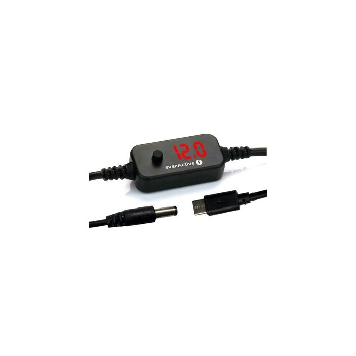 everActive AD-PD65 Universaali USB-C PD Virtalähde 65W 5–20V, 10 adapteria