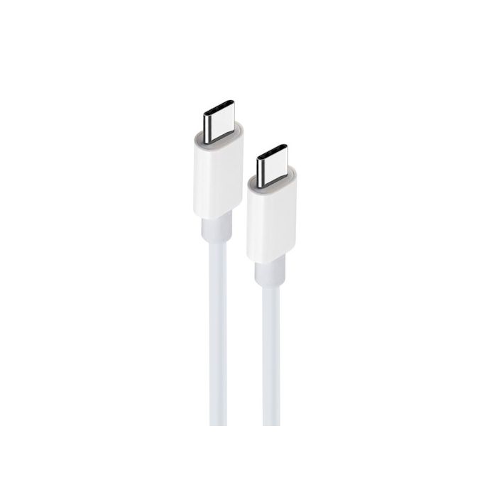 Maxlife MXUC-05 USB-C - USB-C kaapeli 1m 60W - valkoinen