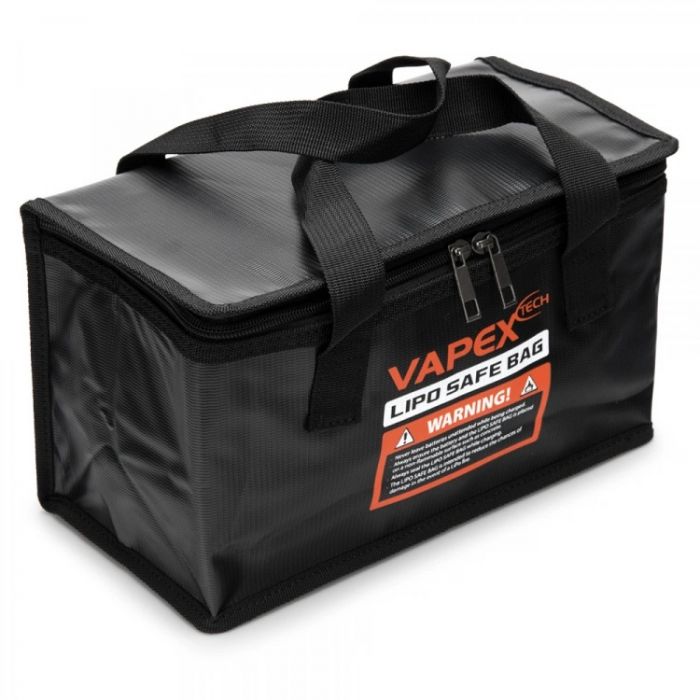 LiPo Säilytyslaukku 260x130x150 mm – Palosuojattu Turvalaukku Litiumakuille
