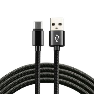 everActive CBB-2CB USB-A – USB-C latauskaapeli 2 m, musta
