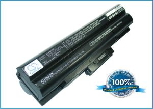 Sony VAIO VGP-BPL21 ja VGP-BPS21 akku 6600 mAh - Musta
