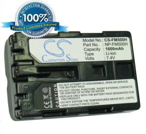 Sony NP-FM500H yhteensopiva akku 1600 mAh