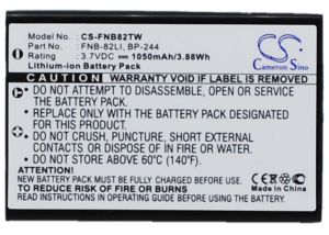 Baofeng UV-100, UV-200, UV-3R akku 1050mAh / 3.89Wh