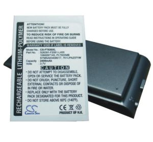 Fujitsu Loox T800, Loox T810, Loox T830 tehoakku erillisellä takakannella 2400 mAh