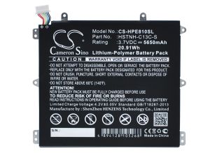 HP 7600US, HSTNH-H408C, Slate 8 Plus Tabletin Akku
