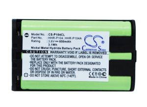 Panasonic KX-FG5210, KX-FG5212, KX-FG5213 Langaton puheline Akku