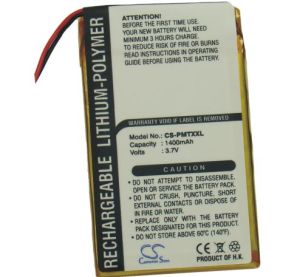 Palm Tungsten TX tehoakku 1400 mAh