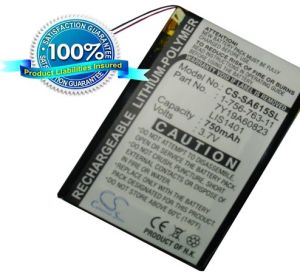 Sony NWZ-S600, NWZ-S610, NWZ-S615, NWZ-S616, NWZ-S618, NW-S710, NWZ-S738, NWZ-S716 akku 750 mAh
