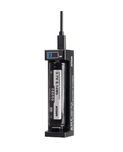 XTAR ANT MC1 Plus Li-ion / IMR / ICR USB-laturi digitaalisella näytöllä
