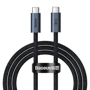 Baseus USB 4 Flash Kaapeli USB-C - USB-C - 100W - 1m