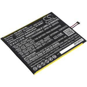 Amazon tablettien Kindle Fire HD 10.1 / Kindle Fire HD 10.1 7th yhteensopiva akku 6200mAh