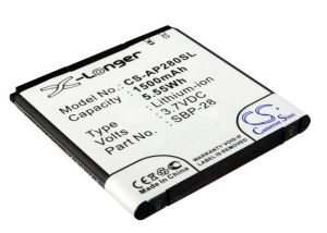 Asus A66, PadFone akku 1500 mAh