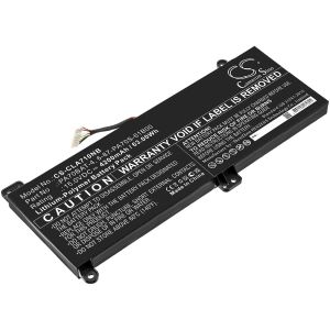 Clevo kannettavan tietokoneen PA70HP6-G / PA70HS-G yhteensopiva akku 4200mAh