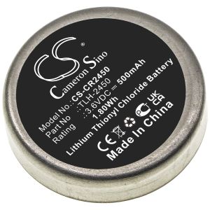 Testo tutkimuslaitteen 184-T4 yhteensopiva akku 500mAh