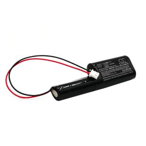 Lithonia hätävalaisimen BBAT0116A, ELB B011 yhteensopiva akku 800mAh