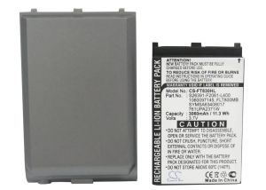 Fujitsu Loox T800, Loox T810, Loox T830 tehoakku erillisellä takakannella 3060 mAh