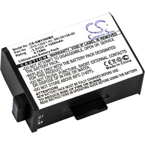 Garmin Virb 360 akku 1250mAh