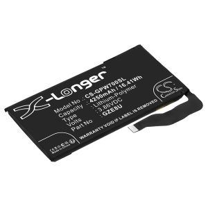 Google puhelimen Pixel 7 yhteensopiva akku 4250mAh