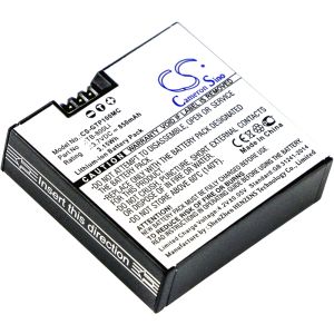 GOTOP kameroiden G1 yhteensopiva akku 850mAh