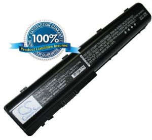 HP Pavilion dv7, Pavilion HDX akku, 6600 mAh Musta