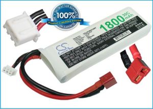 Li-Po akku, 1800mAh, 7,4V, 30C