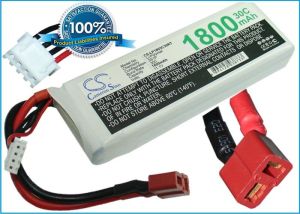 Li-Po akku, 1800mAh, 11,1V, 30C