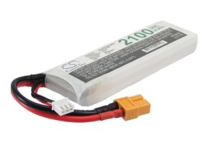 Li-Po akku, 2100mAh, 7,4V, XT60