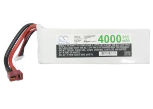 Li-Po akku, 4000mAh, 14,8V, 35C