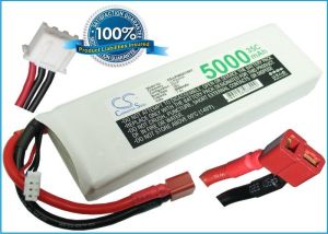 Li-Po akku, 5000mAh, 7,4V, 35C