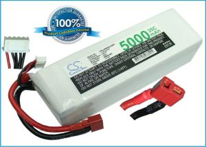 Li-Po akku, 5000mAh, 14,8V, 35C