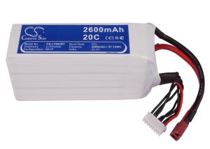 Li-Po Akku, 2600 mAh 22,2V 20C