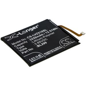 Lenovo puhelimen Z5s / L78071 yhteensopiva akku 3250mAh