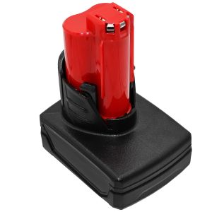 Milwaukee työkalun M12 / M12 REDLITHIUM XC 4.0 yhteensopiva akku 6000mAh
