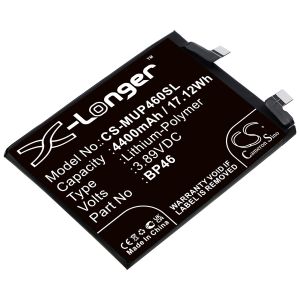 Xiaomi älypuhelinten 2201123C / 2201123G yhteensopiva akku 4400mAh