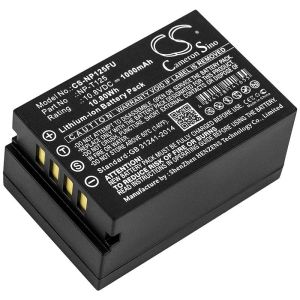 Fujifilm GFX 50S akku 1000mAh