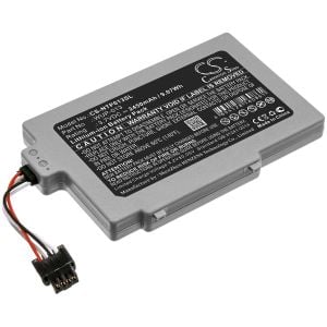 Nintendo pelikonsolin Wii U / Wii U GamePad yhteensopiva akku 2450mAh